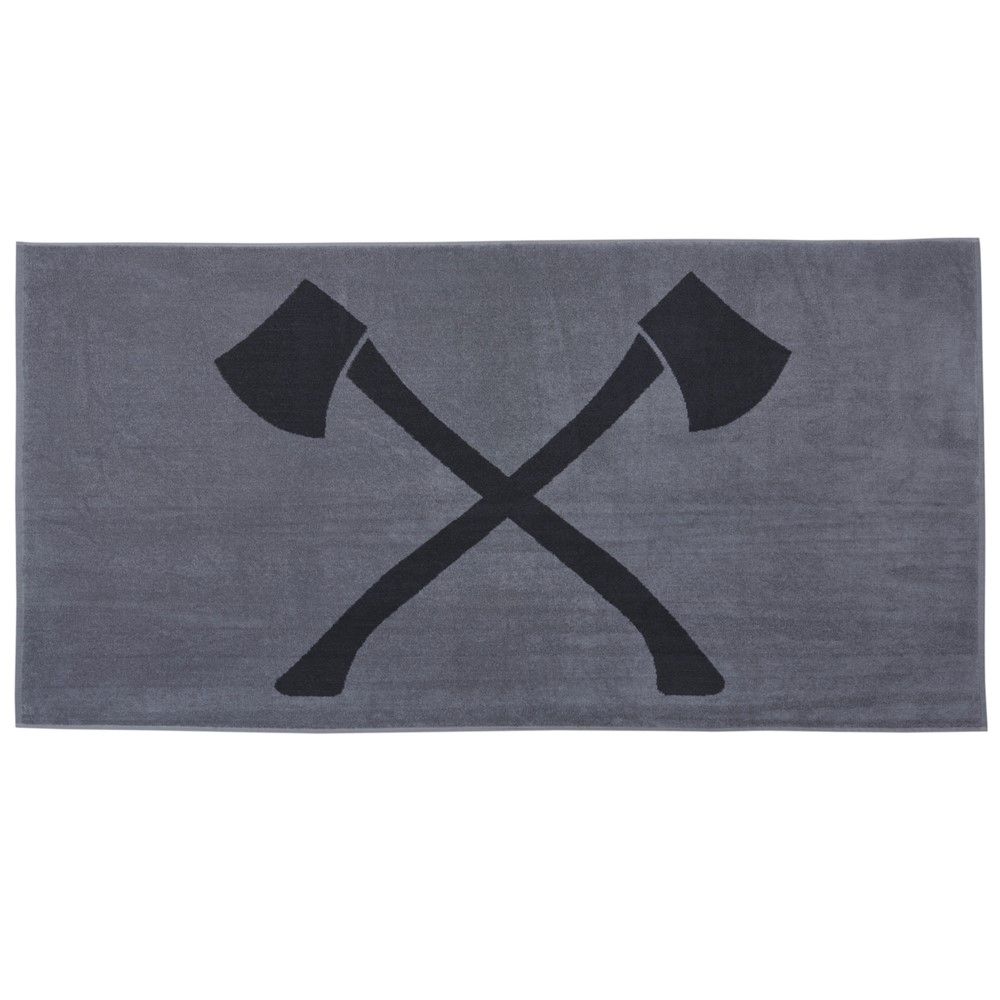 STIHL Handtuch mit Axt Logo Duschtuch